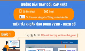Hướng dẫn thay đổi, cập nhật tài khoản trên ứng dụng VssID