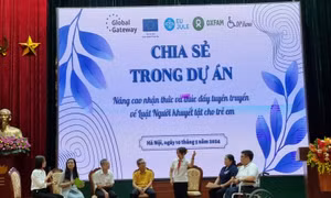 Trẻ em được tiếp cận Luật Người khuyết tật theo phương thức mới