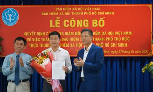 Công bố Quyết định thành lập Bảo hiểm xã hội thành phố Thủ Đức
