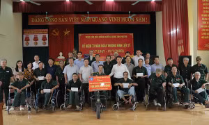 BHXH Việt Nam tri ân thương, bệnh binh 