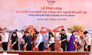 Xây dựng cơ sở hỗ trợ nghề thủ công cho người khuyết tật 