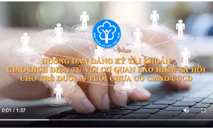 Hướng dẫn đăng ký tài khoản BHXH điện tử VssID cho học sinh