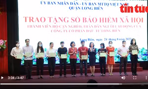 Địa phương đầu tiên của Hà Nội hỗ trợ người nghèo, cận nghèo tham gia BHXH tự nguyện