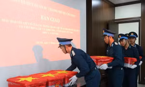 Viện Hàn lâm Khoa học và Công nghệ tiếp nhận 7.104 mẫu hài cốt liệt sĩ để giám định ADN