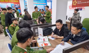 Đồng hành tư vấn, hướng nghiệp cho chiến sĩ nghĩa vụ Công an Thủ đô năm 2026