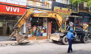 Hà Nội: Triển khai đợt xử lý vi phạm trật tự đô thị