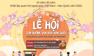 Trải nghiệm không gian văn hoá Hàn Quốc tại Hà Nội