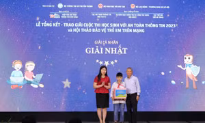 Hơn 740.000 học sinh trung học cơ sở tham gia cuộc thi an toàn thông tin