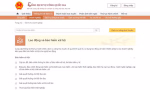 Hướng dẫn cấp lại thẻ BHYT do hỏng, mất trên Cổng Dịch vụ công quốc gia