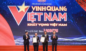Vinh danh 9 tập thể, cá nhân trong chương trình Vinh quang Việt Nam