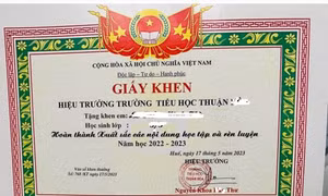 Khoe bằng khen, bảng điểm của con lên mạng xã hội là làm lộ dữ liệu trẻ em 