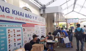 Khai báo y tế điện tử tại bệnh viện: Tiện nhưng vẫn ít người dùng