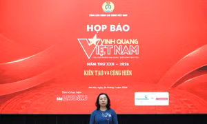 Vinh quang Việt Nam 2026 tôn vinh 13 tập thể, cá nhân tiêu biểu