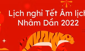 Chốt phương án trình Chính phủ nghỉ Tết Âm lịch Nhâm Dần 2022 là 9 ngày