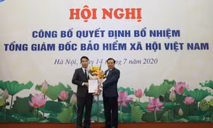 Công bố quyết định bổ nhiệm Tổng Giám đốc BHXH Việt Nam