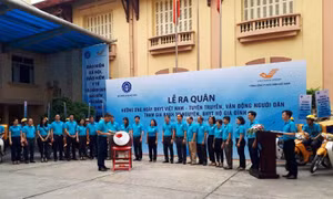 Lễ ra quân hưởng ứng ngày BHYT Việt Nam