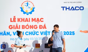Khởi động Giải Bóng đá công nhân, viên chức Việt Nam 2025