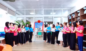 Ra mắt mô hình điểm ‘Không gian xanh – góc thư giãn công đoàn’