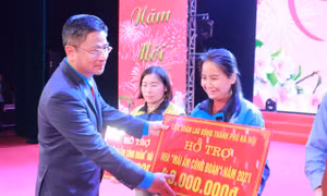 ‘Tết sum vầy’ chăm lo đời sống công nhân lao động Thủ đô