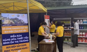Bưu điện mở rộng cung cấp thực phẩm tươi tại thành phố Tuy Hòa (Phú Yên)