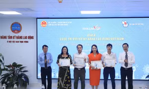 Báo Tin tức đạt giải A cuộc thi viết về ‘Nâng tầm kỹ năng lao động Việt Nam’