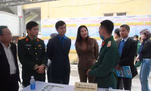 Tư vấn, giới thiệu việc làm tới bộ đội xuất ngũ tại Hà Nội