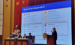 GS.TS. Trần Thọ Đạt phân tích cấu trúc lực lượng sản xuất số tại Diễn đàn khoa học năm 2025  “Quản lý phát triển kinh tế xã hội Việt Nam trong bối cảnh chuyển đổi số”