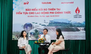 Bảo hiểm rủi ro thiên tai, giải pháp gỡ khó cho nông dân sau bão lũ