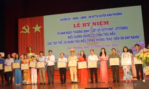 Chăm lo người có công bằng những việc làm thiết thực