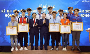 168 thí sinh đạt huy chương tại kỳ thi Kỹ năng nghề quốc gia