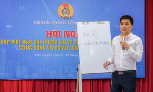 LĐLĐ tỉnh Thái Nguyên kiểm tra việc chăm lo đời sống người lao động tại Công ty gang thép Thái Nguyên
