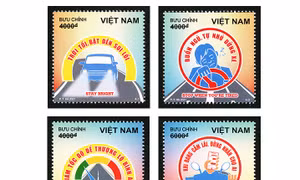 Giới thiệu bộ tem ‘An toàn giao thông đường bộ (bộ 2)’