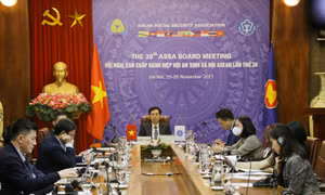 BHXH Việt Nam nhận Giải thưởng 'Triển khai ứng dụng VssID' của Hiệp hội An sinh xã hội ASEAN