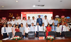 Tân Chủ tịch Hội, PGS.TS Đào Thế Anh phát biểu tại Đại hội