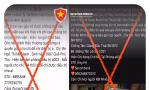 Lại xuất hiện chiêu trò mạo danh bệnh viện, kêu gọi từ thiện để lừa đảo dịp Tết