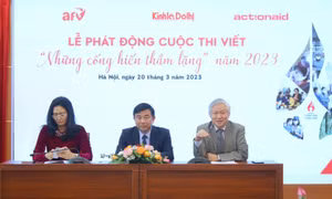 Phát động cuộc thi ‘Những cống hiến thầm lặng’ lần thứ 3