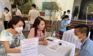 Hà Nội: Tư vấn hơn 2.000 chỉ tiêu tuyển dụng tại phiên giao dịch việc làm lưu động huyện Ba Vì