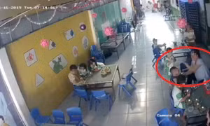 Kiểm tra, xử lý vụ bảo mẫu đánh dồn dập trẻ mầm non khi cho ăn tại Long An