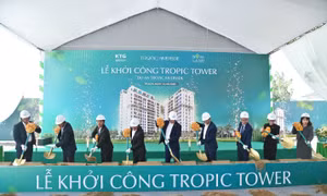 Novaland khởi công phân khu cao tầng tại đô thị ven sông Tropic Riverside