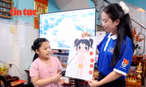 Những 'Gia sư áo xanh' trên mặt trận tình nguyện