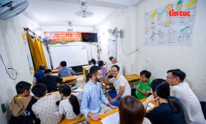 Ấm áp những lớp học ngoại ngữ ‘0 đồng’ tại TP Hồ Chí Minh