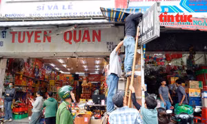 TP Hồ Chí Minh ra quân lập lại trật tự đô thị