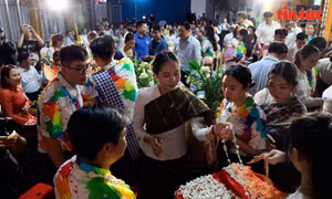 Ấm áp Lễ hội Tết cổ truyền dành cho sinh viên Lào và Campuchia
