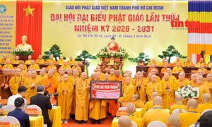 Khai mạc Đại hội Phật giáo TP Hồ Chí Minh lần thứ I 