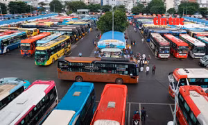 Giá vé xe khách tăng cao dịp nghỉ lễ 2/9