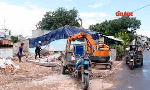 Trên 1300 hộ dân di dời nhà phục vụ dự án cải tạo bờ Bắc kênh Đôi