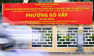 Nhiều phường mới TP Hồ Chí Minh đã gắn bảng tên, sẵn sàng vận hành