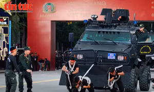 Ngắm những hình ảnh đầy uy lực, dũng mãnh của lực lượng Cảnh sát cơ động