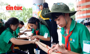 Sôi nổi Hội thi Chỉ huy Đội giỏi tại TP Hồ Chí Minh
