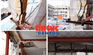 'Bám trụ' trong những chung cư ‘chờ sập’